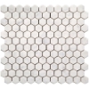Picture of MiR Mosaic - Marbella Carrara Hex 1 x 1 Carrara Hex Polished