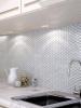 Picture of MiR Mosaic - Marbella Carrara Hex 1 x 1 Carrara Hex Polished