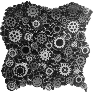 Picture of MiR Mosaic - Netherlands Michelangelo Black