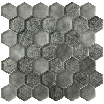 Picture of MiR Mosaic - Sierra Hex Graphite Linen