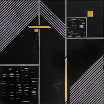 Picture of MiR Mosaic - Rockefeller Nouveau Black