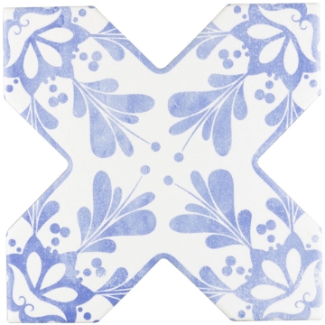 Picture of MiR Mosaic - Moorish Blue Cross Deco