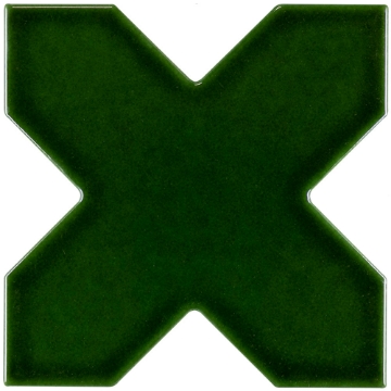 Picture of MiR Mosaic - Moorish Verde Gloss Cross