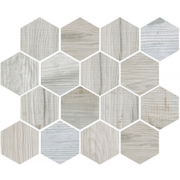 Picture of MiR Mosaic - Oregon Hex White Wood