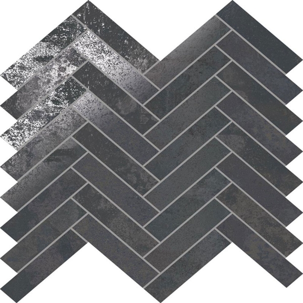 Picture of MiR Mosaic - Stellar Herringbone Steel