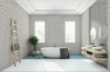 Picture of Happy Floors - Onyx Mosaic Rhomboid Mosaic Milk Natural