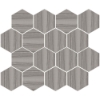 Picture of Happy Floors - Silver Hexagon Mosaic Dark