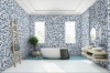 Picture of Happy Floors - Crash Mosaic Blue Natural