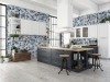 Picture of Happy Floors - Crash Hexagon Mosaic Blue Polished