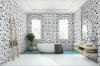 Picture of Happy Floors - Crash Basketweave Blanco Polished