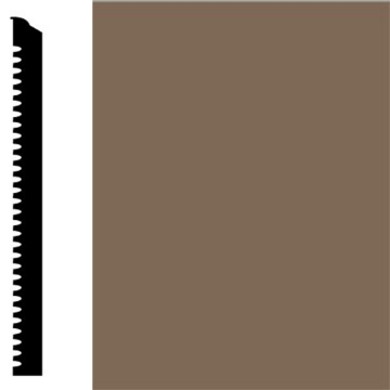 Picture of Flexco - Base Sculpture Wall Base Regal Milk Chocolate