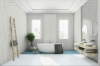 Picture of Happy Floors - Blanco Large Hexagon Blanco Natural
