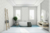 Picture of Happy Floors - Blanco Herringbone Blanco Matte