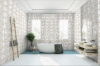Picture of Happy Floors - Dorian Triangle Mosaic Gold Honed