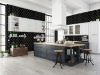 Picture of Happy Floors - Artisan Elongated Hexagon Tile Black