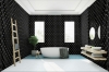 Picture of Happy Floors - Artisan Elongated Hexagon Tile Black