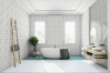 Picture of Happy Floors - Kobe Rounded Hexagon Mosaic Borghini Natural