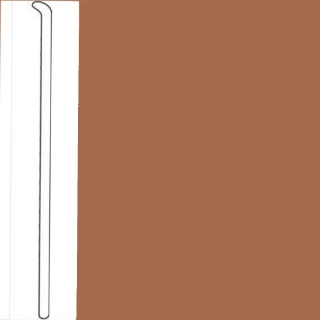 Picture of Tarkett - Traditional Wall Base Toeless 1/8 6 Inch Red Clay