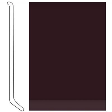 Picture of Tarkett - Traditional Wall Base with Toe 1/8 6 Inch Burgundy