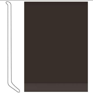 Picture of Tarkett - Traditional Wall Base with Toe 1/8 6 Inch Burnt Umber