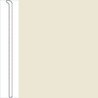 Picture of Johnsonite - Baseworks ThermoSet 2 1/2 Toeless Wall Base Bone White