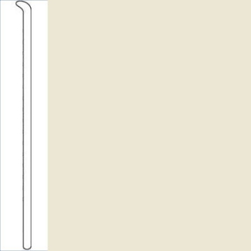 Picture of Johnsonite - Baseworks ThermoSet 2 1/2 Toeless Wall Base Bone White