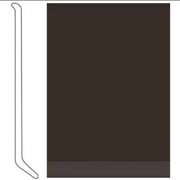 Picture of Johnsonite - Baseworks ThermoSet 3 1/2 with Toe Wall Base Burnt Umber