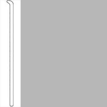 Picture of Johnsonite - Baseworks ThermoSet 3 1/2 Toeless Wall Base Platinum