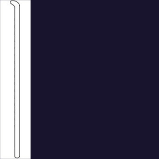 Picture of Johnsonite - Baseworks ThermoSet 3 1/2 Toeless Wall Base Navy Blue