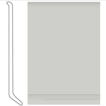 Picture of Johnsonite - Baseworks ThermoSet 3 with Toe Wall Base Grey Haze