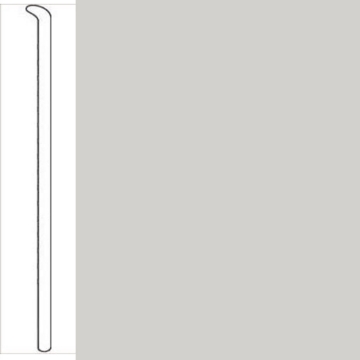 Picture of Johnsonite - Baseworks ThermoSet 2 1/2 Toeless Wall Base Dover
