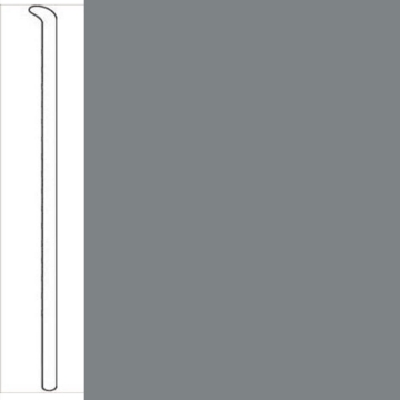 Picture of Johnsonite - Baseworks ThermoSet 2 1/2 Toeless Wall Base Iron Mountain