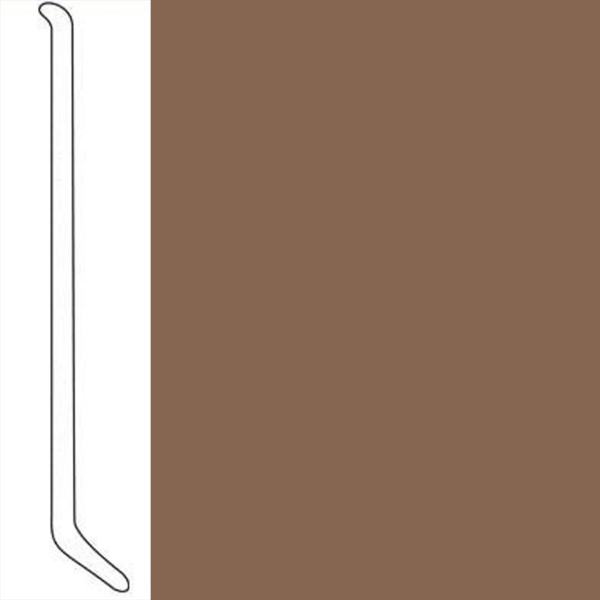 Picture of Johnsonite - Baseworks ThermoSet 3 1/2 with Toe Wall Base Rusty Nail