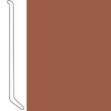 Picture of Johnsonite - Baseworks ThermoSet 3 1/2 with Toe Wall Base Sailor Red