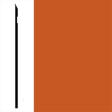 Picture of Johnsonite - Perceptions Designer Recess Toeless Tangerine Tango