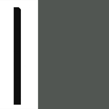 Picture of Johnsonite - Millwork Monument 4 Black Pearl