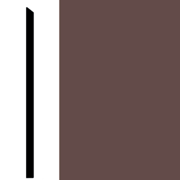 Picture of Johnsonite - Millwork Exhibit 6 Espresso