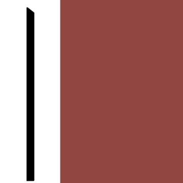 Picture of Johnsonite - Millwork Exhibit 8 Sailor Red