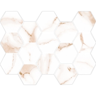 Picture of Happy Floors - Alsacia Hexagon Alsacia Gold