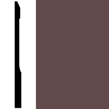 Picture of Johnsonite - Millwork Recessed Burgundy