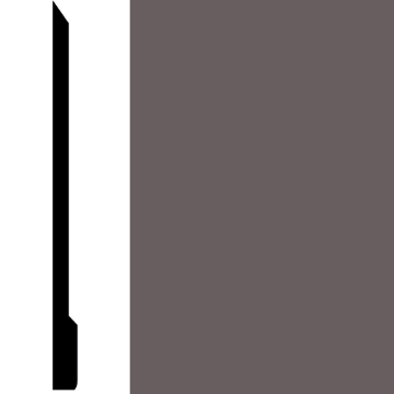 Picture of Johnsonite - Millwork Stance 4.5 Poetry Plum