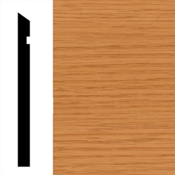 Picture of Johnsonite - Masquerade Reveal 4.25 Honey Oak