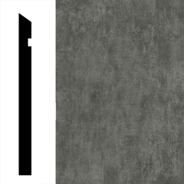 Picture of Johnsonite - Masquerade Reveal 4.25 Concrete Charcoal