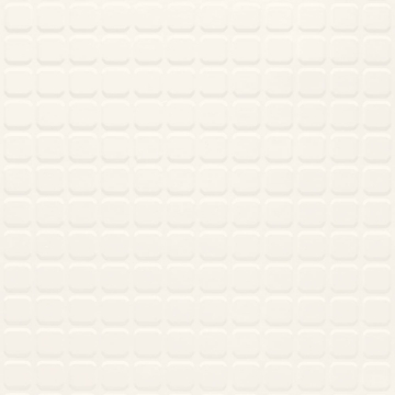 Picture of Johnsonite - Solid Colors Raised Square .125 Snow White