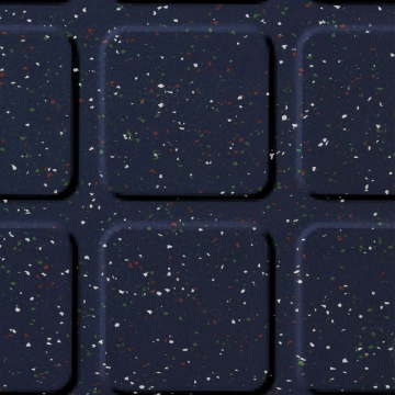 Picture of Johnsonite - Color Splash Raised Square Echo lake