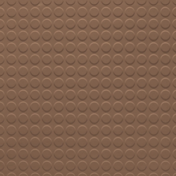 Picture of Johnsonite - Solid Colors Raised Round .155 Rusty Nail