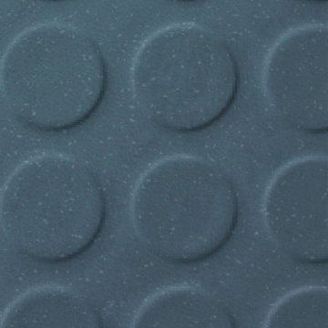 Picture of Johnsonite - Color Splash Raised Round Perrys Blue