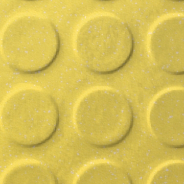 Picture of Johnsonite - Color Splash Raised Round Canaries