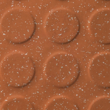 Picture of Johnsonite - Color Splash Raised Round Spicy Clementine