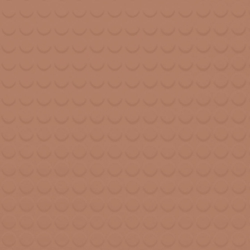 Picture of Johnsonite - Solid Colors Raised Round .125 Red Clay